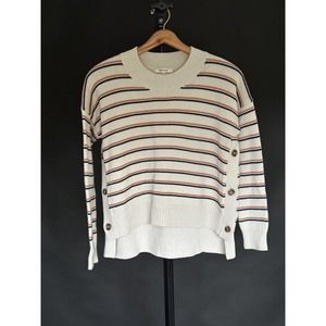 Madewell Women's Sweater Sideline Buttons Size XS